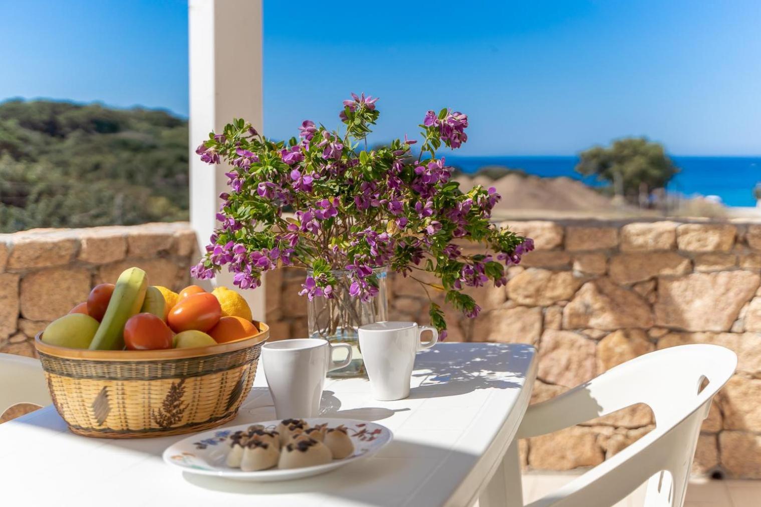 Ferienwohnung Sardegna Isola Rossa Casa Mirta Vista Mare E Wifi Exterior foto
