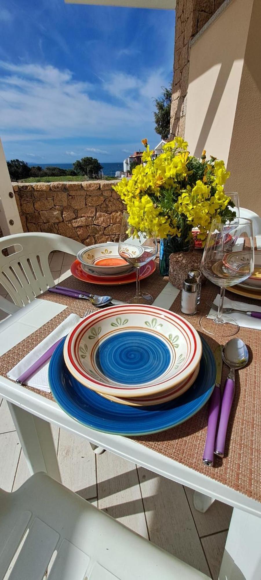 Ferienwohnung Sardegna Isola Rossa Casa Mirta Vista Mare E Wifi Exterior foto